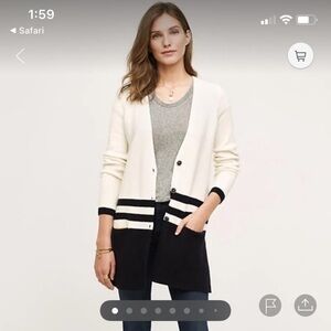 Anthropologie Angel of The North Cardigan